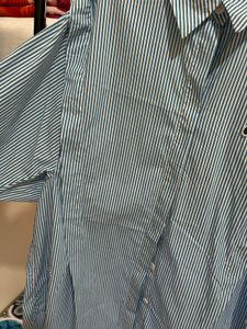 Striped Button-Up Shirt
