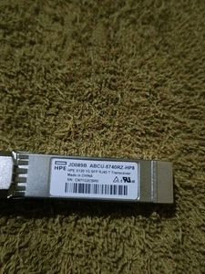 HPE X120 1G SFP RJ45 T TRANSCEIVER MODULE JD089B