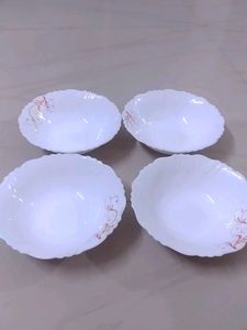 Set of  3White Oval Serving Bowls,available only 3