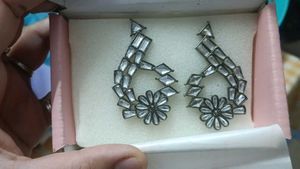 Designer Dangler Earrings with Stone