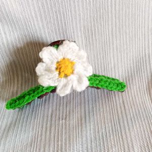 Daisy Hair Claw Clip
