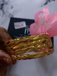 Artificial Gold Bangle Set of four