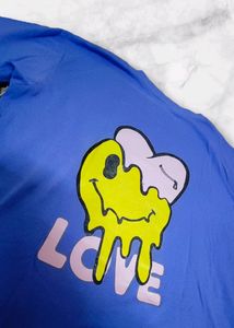 Urbanic Blue Oversized Tee