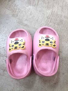 Cute Pink Tiger Clog Sandals
