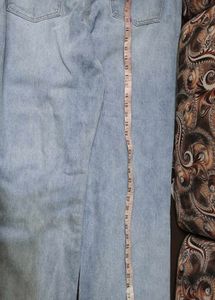 ripped wide leg Jeans women