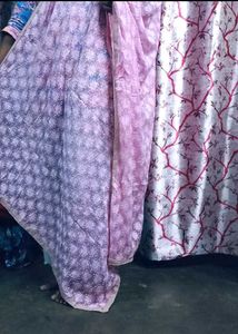 Pink Embroidered Dupatta