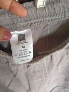 Checked Grey Pants