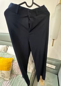 Navy Blue Tailored Trousers