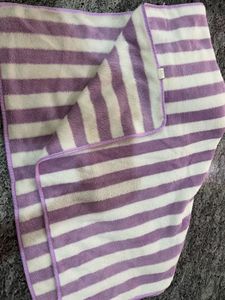 Soft Striped Baby Blanket