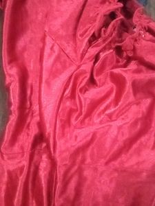 Red Satin Nightdress