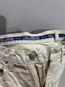 Colleseum Courdroy White pants