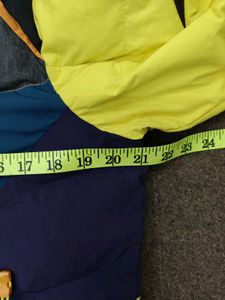 Color Block Puffer Jacket with Hood