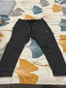 dark grey Nike joggers