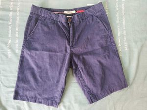 Men's Navy Blue Slim Fit Chinos
