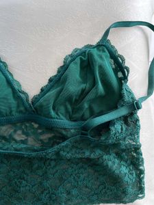 Emerald Lace Bralette