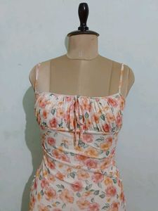 Floral Print Midi Dress