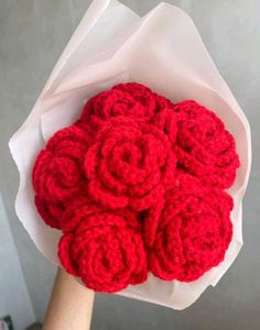 Crochet Flower Bouquet