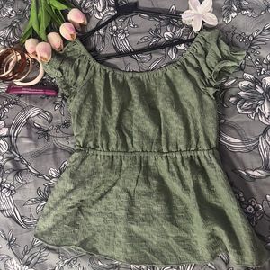 Peplum Top | Cute Cottagecore/Fairy Style