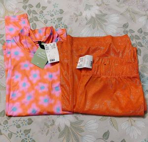 H&M Women Top & Pants Set