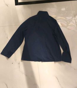 Navy Blue Full Zip Jacket