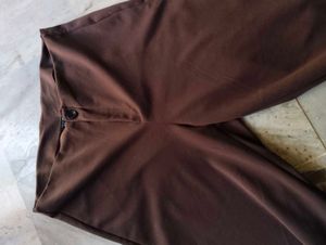 Brown Wide Leg Pants