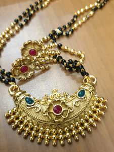 Brand New Unused Traditional Gold Mangalsutra Set