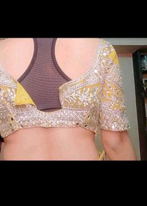 see video  ....Yellow Lehenga