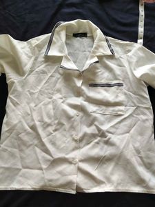 Korean White Shirt - 42