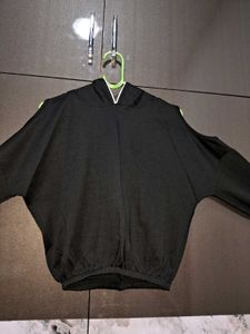 Trendy Cold Shoulder Hoodie