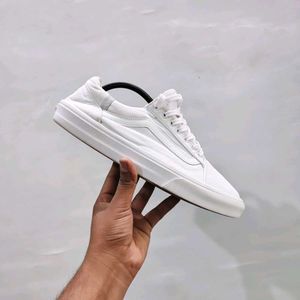 Classic White Vans Sneakers