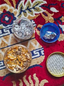 Gold and Silver Flakes
