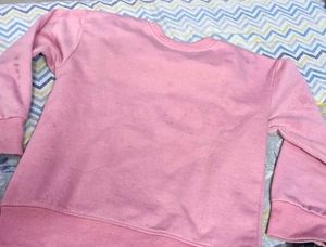 Cute Pink Bunny Sweatshirt