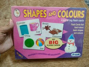 Shapes and Colours Flash Cards