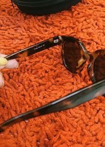 Tortoiseshell Cat-Eye Sunglasses with Case