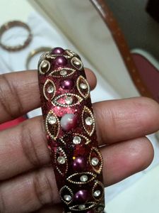 Bangles 4 Kada (2 Set Different Designs) (2.6)