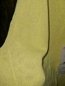 ZARA Yellow Spaghetti Strap Top