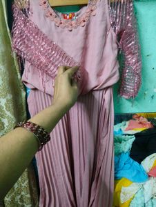 new Beautiful Pink Eid Dress for Girls