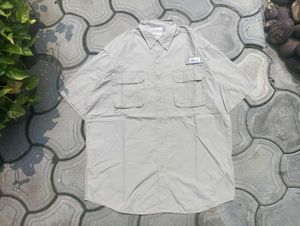 Men's Short Sleeve Button-Up Shirt