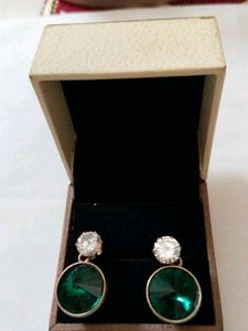 Emerald Drop Earrings