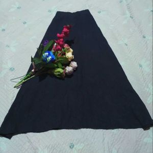 Elegant Blue dark Ethnic Skirt