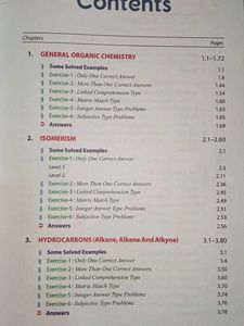Advanced Problems in Organic Chemistry for JEE