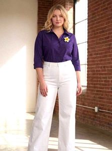 Classy Purple Formal/Casual Top (Super Soft) ✨