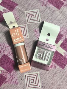 Elf Camo Liquid Blush & Glitter Eyeshadow (FREE DE
