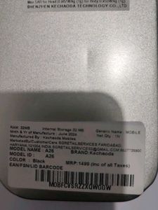 Kechaoda Mobile Phone - Simple &amp; Reliable