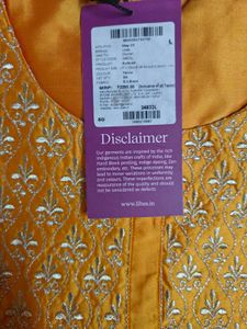 Libas Yellow Yoke Design Three Pc Suit