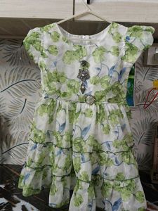 Combo of 2 dorable Floral Tiered Dresses