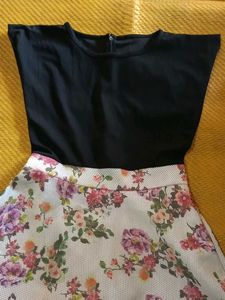 Floral Skater Dress