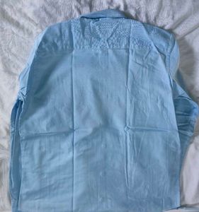Men's Blue Polo Ralph Lauren Button-Down Shirt