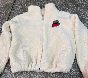 cute cream warm cord set