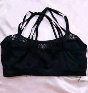 Black Sports Bra